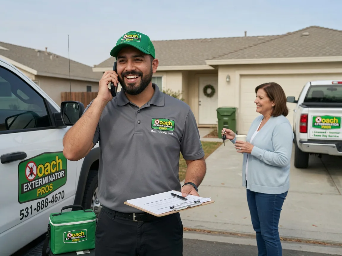Pest Control Roach Exterminator North Star, OH FAQs